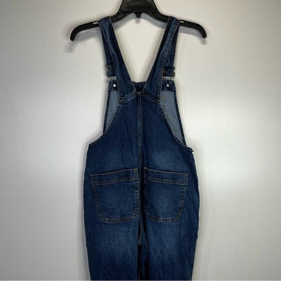J. Crew Denim Overalls blue dark wash -XS - Picture 7 of 12
